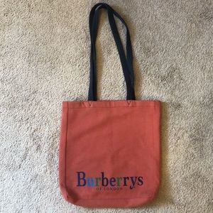 Vintage Burberry tote bag